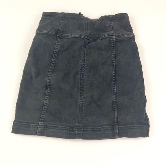 Free People Women’s Black Shirt 8 - Picture 2 of 5